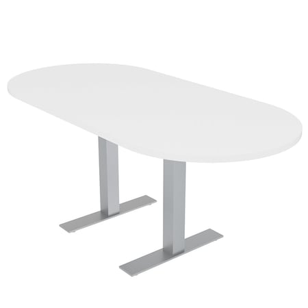 Skutchi Designs 33.5 in W, 69.5 in L, 29 in H, Engineered Wood Top, White HAR-RAC-34X70-T-XD09